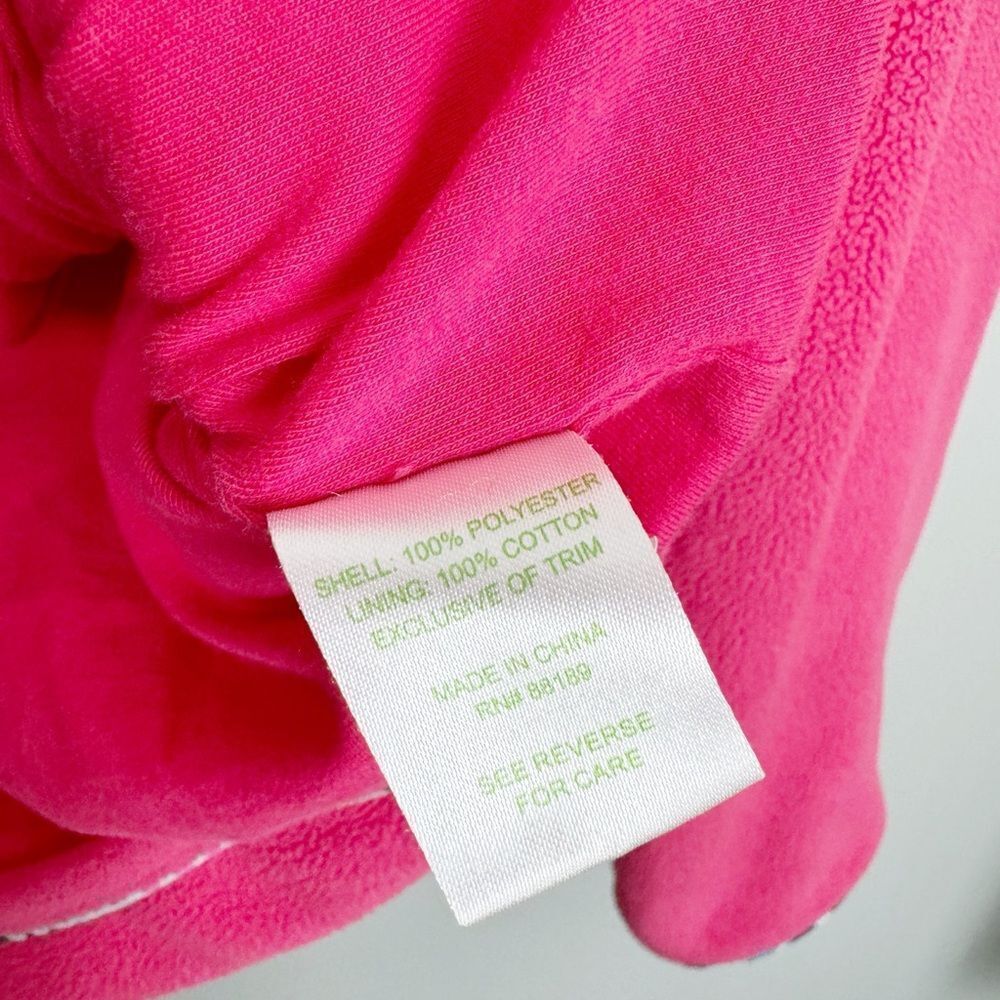 LILLY PULITZER | Penn Fleece Full Zip Jacket in Daquiri Pink Women’s Size Small - Picture 11 of 11